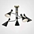 ImperiumLoft FOSTER Pendant Chandelier 3D model small image 2