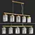 Elegant Odeon Classic Chandelier 3D model small image 1