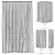 Foil Curtains Set, Variety 3D model small image 4