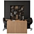 Office Furniture Set 503 3D model small image 1