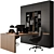 Office Furniture Set 503 3D model small image 2