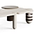 Modern Mezzo Edith Coffee Table 3D model small image 3