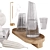 Modern Nordic Decor Set - Copenhagen 3D model small image 2