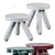 Marble Side Tables: JAXX Collection 3D model small image 1