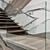 Contemporary Staircase Design FBX Model 3D model small image 2