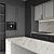 Neoclassical Kitchen 161: Versatile Interior Solution 3D model small image 5