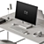 Workplace Essentials Collection: Office Desk 3D model small image 4