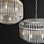 Elegant Beckett Chandelier, 16.25" x 24 3D model small image 2