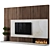 Modular TV Wall System, High-Quality 3D model small image 3