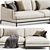 Modern Poliform Bellport Sofa Model 3D model small image 2