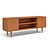 Art Kolor Matte TV Stand 3D model small image 5