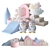 Kidkii Penguin Play Set 3D model small image 1