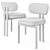 Eco-Friendly BAY Chair Design 3D model small image 3