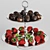 Strawberry & Chocolate 3D Model 3D model small image 2