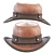 PBR Cowboy Hat 3D Model 3D model small image 3