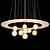 Modern Nordic Ring Chandelier SVENDA 3D model small image 2