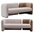 Ad HOC Candelaria Contemporary Sofa 3D model small image 1