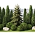 Landscape Design Plants Collection 3D model small image 3