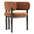 Bay Chair Nature Design Modern 3D model small image 3