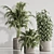 Modern Indoor Plant Set 119 3D model small image 2