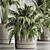 Modern Indoor Plant Set 119 3D model small image 6