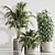 Modern Indoor Plant Set 119 3D model small image 9