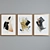 Modern Abstract Picture Frame Set 3D model small image 4