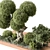 Outdoor Plant Box Garden Kit 3D model small image 4