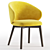 Modern Rounded Chair Design 3D model small image 2