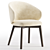 Modern Rounded Chair Design 3D model small image 5