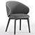 Modern Rounded Chair Design 3D model small image 7