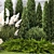 Landscape Design Plant Collection 3D model small image 5