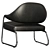 Contemporary Bauhaus-inspired Lolla Armchair 3D model small image 3