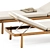 Tribu Ukiyo Lounger: Stylish Relaxation 3D model small image 3