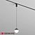 Moon Smart Track Pendant Light 3D model small image 1