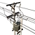 Electric Pole_02 3D Model OBJ UVunwrapped 3D model small image 3