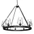 Savoy House Carlton Chandelier 3D model small image 1