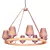 Savoy House Carlton Chandelier 3D model small image 3