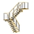 Viewrail 3 Staircase Set 3D model small image 6