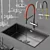 Customizable Sink and Faucet Set 3D model small image 9