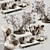 Luxury Decor Set for Rendering 3D model small image 9