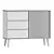 LIMA N101 Modern Drawer Chest 3D model small image 3