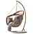 Premium Hanging Swing Chair 2016 3D model small image 3