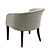 Bouton Konyshev Armchair with TurboSmooth 3D model small image 5