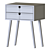 Retro Bedside Table - Gloss 3D model small image 4