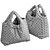  Chic Tote Bags - Set 10 3D model small image 6