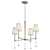 Elegant Damian Chandelier in Gold 3D model small image 6