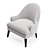 Modern Style Collete Armchair 3D model small image 3