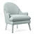 Modern Style Collete Armchair 3D model small image 4