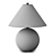 Table Lamp Tess by Louvre Home 3D model small image 4